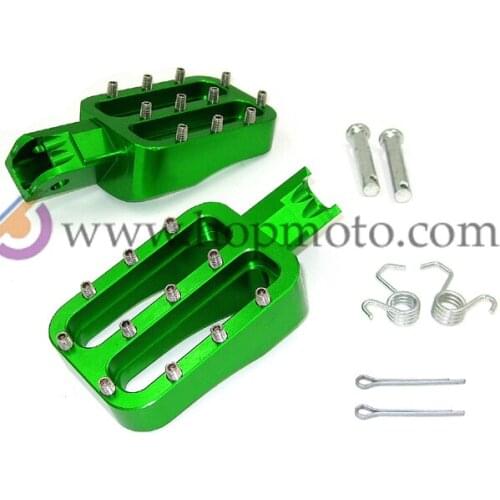 Dirt bike Foot Rest Pit Bike Foot Pegs motorcycle CNC refitting spare parts for motorcross racing