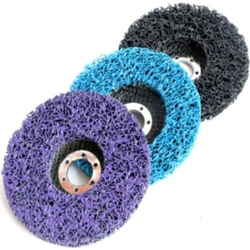 125mm Poly Strip Disc Abrasive Wheel Grinding wheel Paint Rust Remover Clean Grinding Wheels for Motorcycles Durable Angle