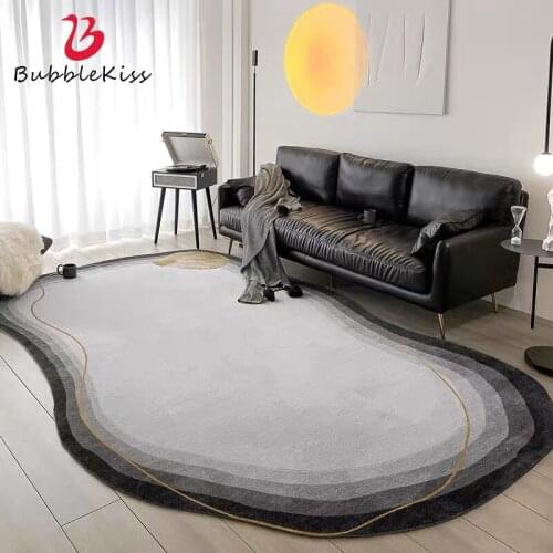 Bubble Kiss Light Luxury Line Carpets For Living Room Simple Design Coffee Table Home Decor Rugs Shape Imitation Cashmere Mats