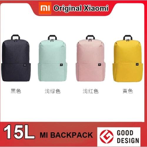 15L Original Xiaomi Backpack Bag Colorful Leisure Sports Chest Pack Bags Game storage bag Unisex For Men Women Travel Camping