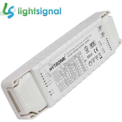 2*30W DALI dimmable LED driver with Multiple constant current selection,dual output 350~900mA