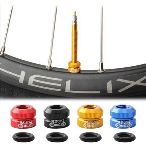 Bike Vacuum Tire Law Mouth Nut Bicycle Tire Inner Tube Valve Caps Valve Inner Nozzle & Vacuum Tire Nozzle Lock Nut Replacement