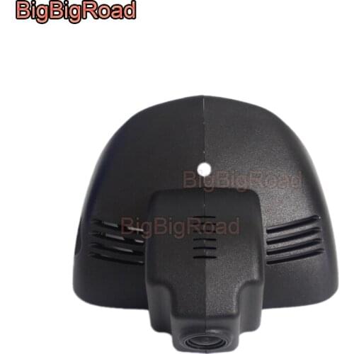 BigBigRoad For Smart Fortwo Forfour EQ City Coupe W453 C453 A453 2014~2020 Car wifi DVR Video Recorder dash cam Camera