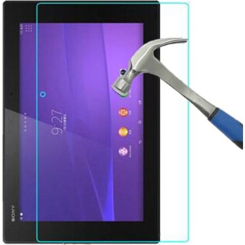 5PCS/Lot Tempered Glass For Sony Xperia Tablet Z2 SGP541 Z3 Compact 8.0 inch Z4 SGP771 10.1 inch screen protector glass Film