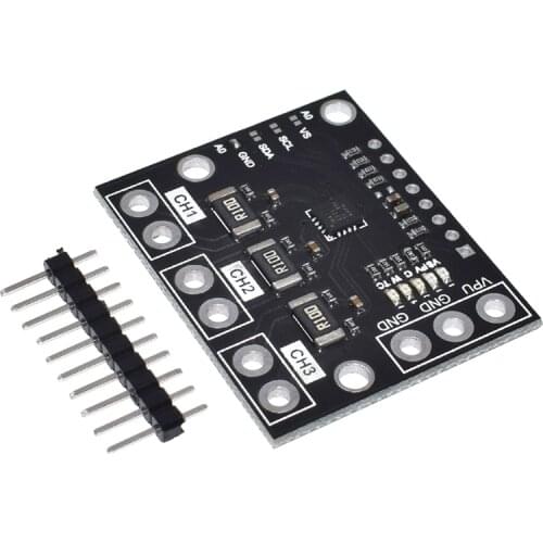 1PCS INA3221 Triple-Channel Module High-Side Measurement Shunt and Bus Voltage Monitor with I2C and SMBUS Compatible Interface