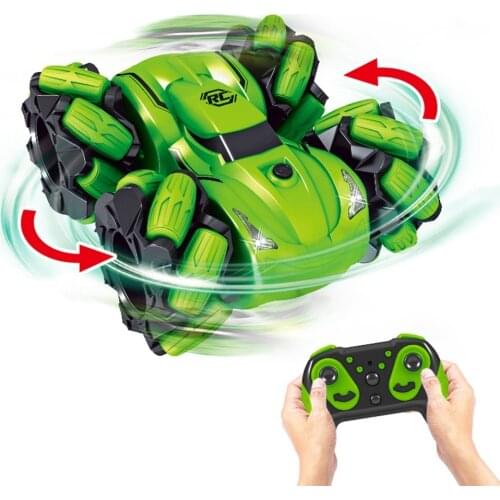 3.7V Drift Stunt Vehicle YT6617 Cool Light Effect One Button Dance Function High And Low Speed Analog Control System