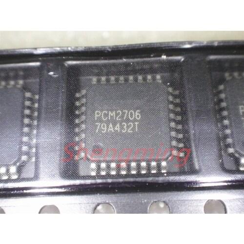 5PCS PCM2706 PCM2706PJTR PCM2706CPJT PCM2706C QFP32