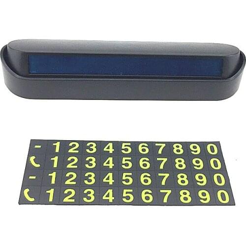 Car temporary parking card calling card for Jaguar Land Rover Range Rover/Evoque/Freelander/Discovery