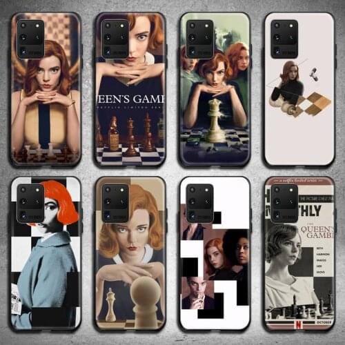American TV show The Queens Gambit Phone Case for Samsung S20 plus Ultra S6 S7 edge S8 S9 plus S10 5G lite 2020