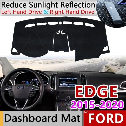 For Ford EDGE 2015 2016 2017 2018 2019 2020 Endura Anti-Slip Mat Dashboard Pad Sunshade Dashmat Protect Anti-UV Dash Accessories