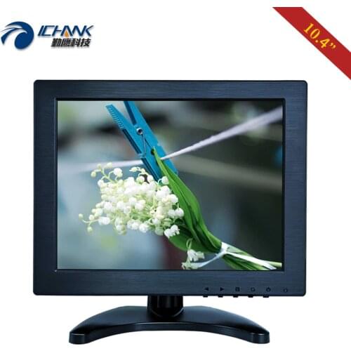 ZB104JN-532/10.4" 11" inch 1024x768 Small Industrial Medical Microscope PC Monitor U-disk Video Player with AV BNC VGA HDMI Port