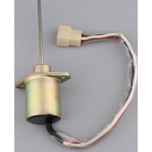 Mini Inlet Solenoid Valve Inlet Valve VDC 12V, Fits Kubota Engine
