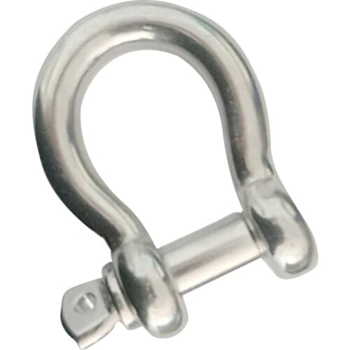 Marine Boat Anchor Chain Rigging Bow Shackle Pin 304 Stainless Steel 5/8