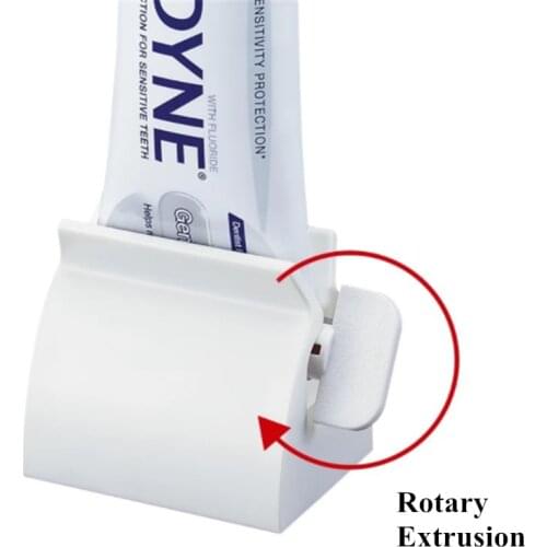 New Arrival Bathroom Set Accessories Rolling Tube Tooth Paste Squeezer Toothpaste Dispenser Toothpaste Clip Holder IC885851