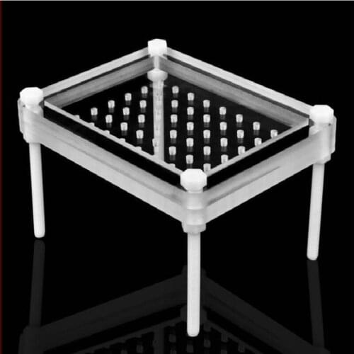 New 56 Holes Strainer Acrylic Molecular Cuisine Caviar Builder Roe Sauce Strainer Kitchen Cooking Gadgets