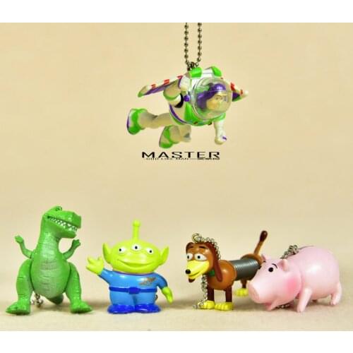 Disney Genuine Boy Girl Toy Story Alien Doll Jessie Present Action Figures Hamm Pendant Children Toys