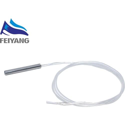 10PCS PT100 Platinum Resister Temperature Sensor Waterproof Temp Probe -20~450 Celsius