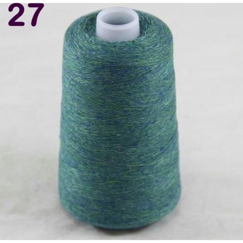 Sales 1X100g high quality 100% pure cashmere warm soft hand-woven tower yarn Green 26227