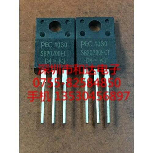 SB20200CT FEC TO-220F 200V 20A