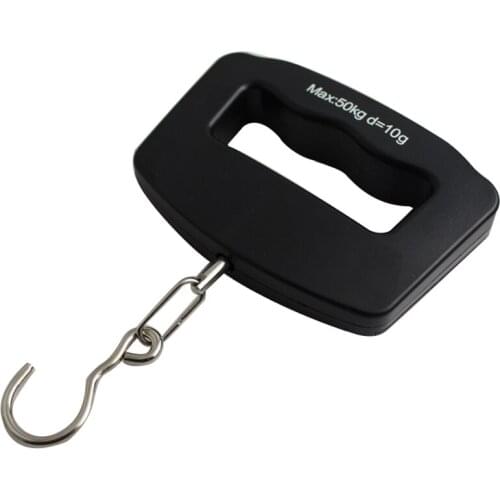 50kg/10g Household Portable Scale Portable Fishing Scale With LCD Display Tare Weighing Unit Conversion Kitchen Home Tools