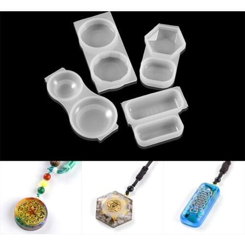 1Pcs DIY Pendant Pentagram UV Epoxy Resin Mold Handmade Key Chain Silicone Mold for Jewelry Making Tools Handmade Resin Crafts