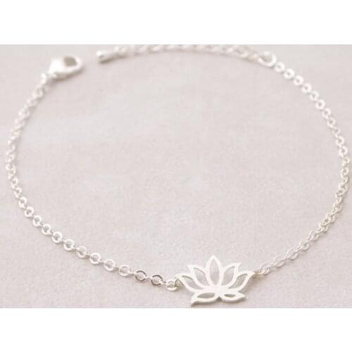 10 PCS/lot Fashion Lotus hand catenary for women wholesale free shipping