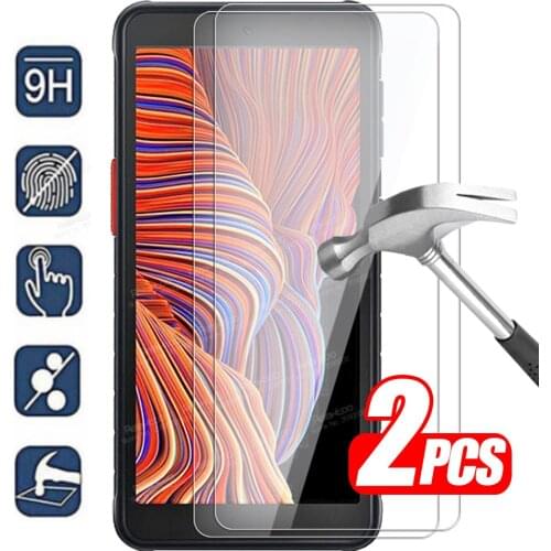 2pcs Protective Glass For Samsung Galaxy XCover 5 Glass Screen Portectors Sumsung XCover5 X Cover 5 SM-G525F/DS 5.3" Phone Film