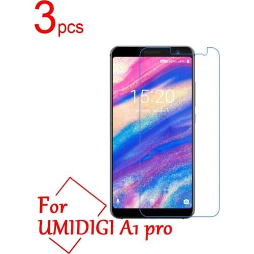 3pcs Ultra Clear glossy/Matte/Nano anti-Explosion LCD Screen Protector Cover For UMIDIGI A1 pro umi A1 pro 5.5" Protective Film