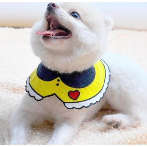 Pet Accessories Dogs Bibs Cat Bowtie Dog Bandana Pet Supplies Saliva Towel for Dogs Scarf Pet Products Grooming Accessories