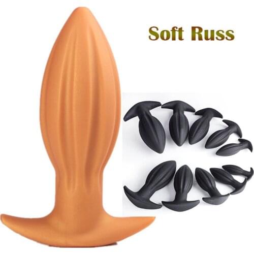 Huge anal plug buttplug erotic products for adults Big Butt Plug Anus Vagina Dilator Adult Masturbator Sex Toys for Men Women