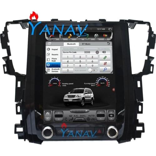 Car stereo Multimedia Player For-Toyota Alphard 2013-2017 car audio GPS navigation radio android MP3 player vertical screen