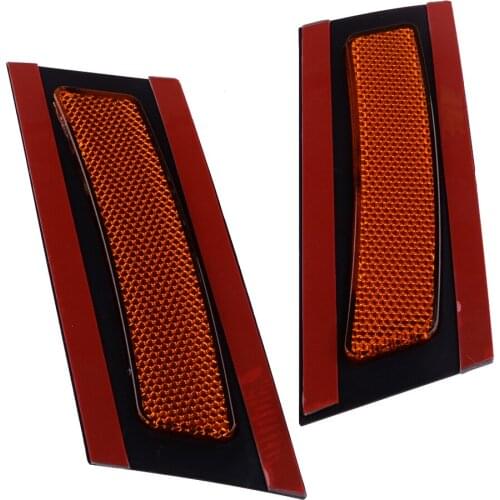 2Pcs/Set Car Front Bumper Side Marker Light Reflector 63217162548 Fit For BMW X5 E70 2007 2008 2009 2010 63217162547