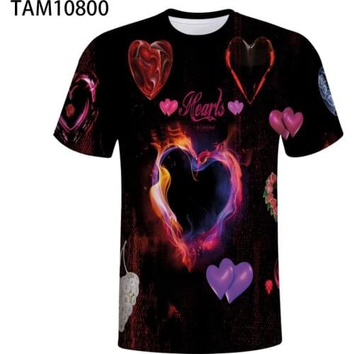 Devils Love T-Shirt Cute Clothing Men And Women Short-Sleeved Cool T-Shirt Fashion Casual Summer Mens And Womens Streetwea