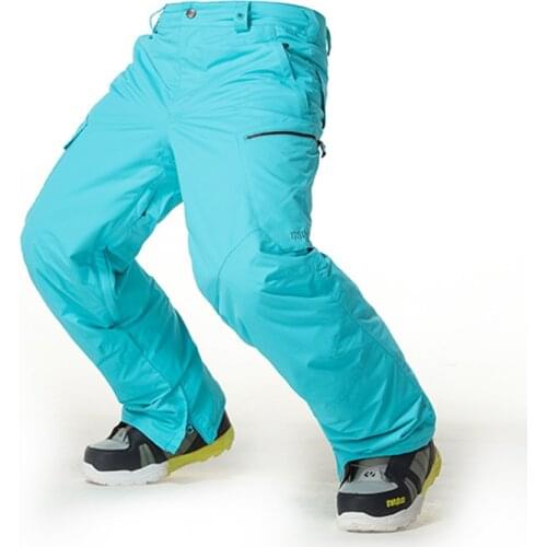 Mens Snow Pants Specialty Snowboarding Trousers 10k Waterproof Windproof Outdoor Sports Skiing Trousers High Quality Gsou Snow