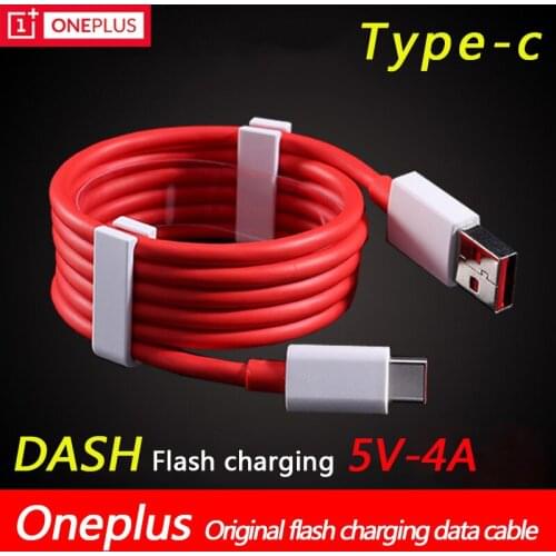 One Plus Data Line DASH Flash Charge One Plus 8pro USB Type-c Fast Charge One Plus 7 Charge Line Original Genuine 7pro 5T 6T