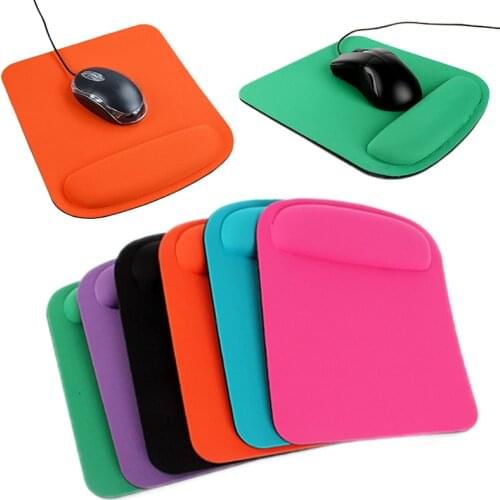 Mouse Pad With Wrist Rest For Laptop Mat Anti-Slip Gel Wrist Support Wristband Mouse Mat Pad For Macbook PC Laptop Computer EVA