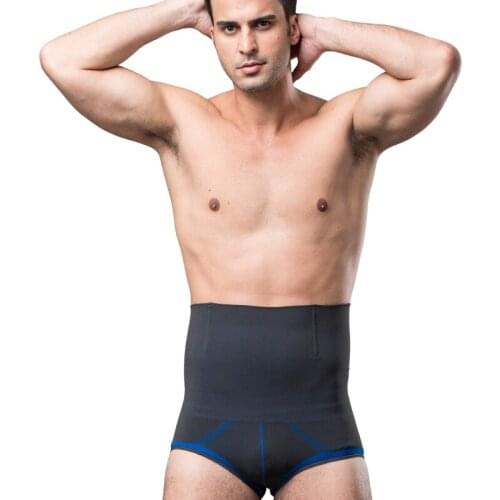 Mens waist tummy trainer Slimming Shaper Fitness Pants Modeling Strap Underwear Waist Trainer Corset