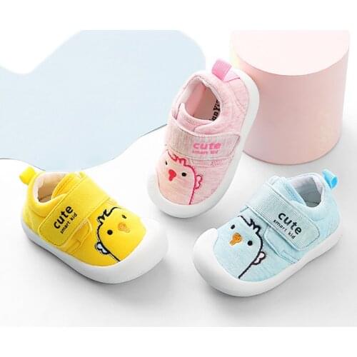 First Walker Baby Girl Boy Floor Toddler Shoes Breathable Casual Animal Newborn Rubble Soft Bottom Fashionable Non-Slip