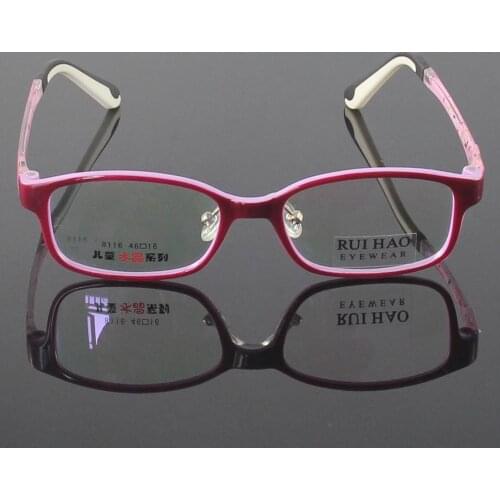 Children Optical Eyeglasses Frame Kids Myopia Student Eye Glasses Super Light TR90 Spectacle Frame For Boys Girls Clear Lens