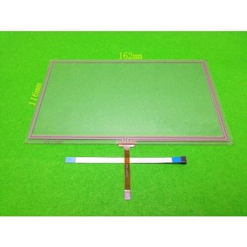 Original 8" inch 4 wire 192x116mm Resistive Touch Screen Panel 192*116mm touch screen digitizer panel middle line free shipping