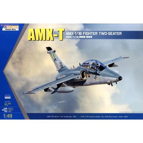 KINETIC K48027 1:48 scale AMX-T /1B FIGHTER TWO-SEATER MODEL KIT