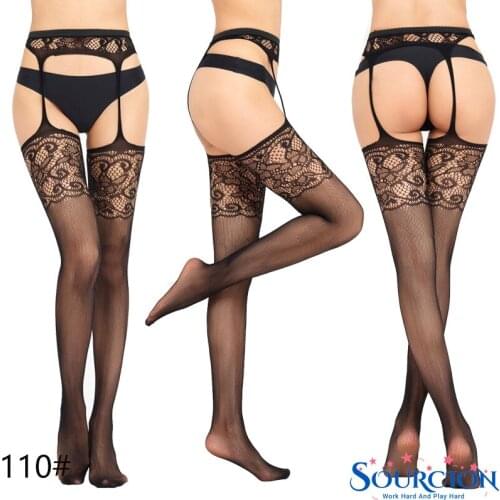 SWT Woman Sexy Lingerie Fishnet Panty Bottoming Pantyhose Erotic Stockings Medias Hombre Mesh Open Crotch Lntimate Goods For Sex