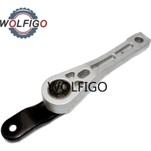 WOLFIGO Engine Motor Rear Dogbone Mount Bracket Fit for VW Jetta Beetle Golf Rabbit GTI Audi A3 S3 1K0199855AL AE AN BB L