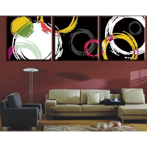 3 Pieces Canvas Wall Art Prints for Home Decoration Picture abstract oil painting print on canvas free shipping no framed