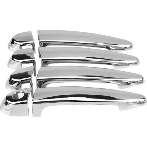 8 pcs ABS Chrome Car Chromium Electroplating Door Handle Cover Trim for BMW X1 X3 X5 X6 2010-2013 for BMW 1 2 3 Series 2012-2016