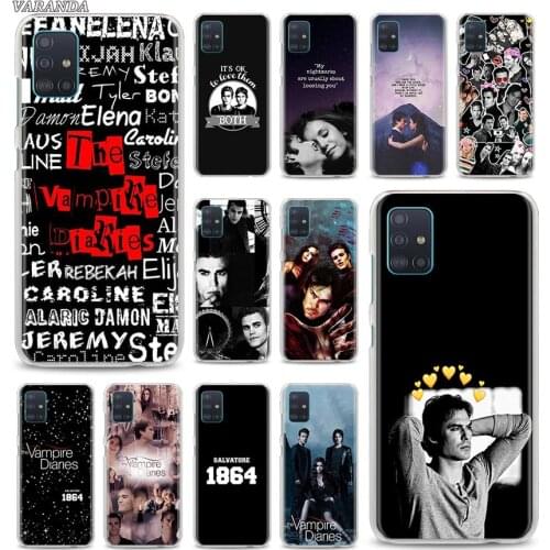 The Vampire Diaries Hard PC Phone Case For Samsung Galaxy A51 A71 A50 A21s A10 A30 A40 A70 A31 A41 A12 A02s Back Cover Coque