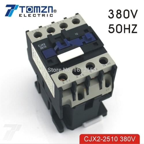 CJX2 2510 AC contactor LC1 25A 380V 50HZ