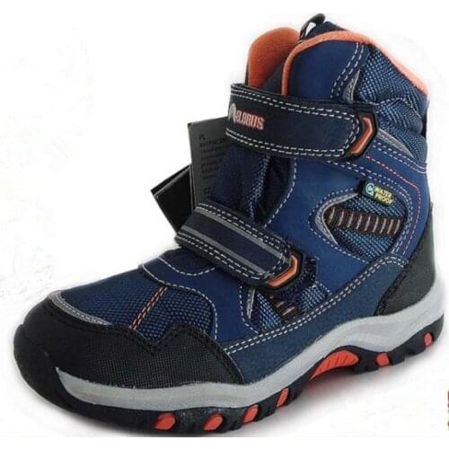 Childrens waterproof socks snow boots boys and girls winter shoes size 28 to 35 wallvell