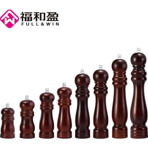 FULL&WIN Wooden Spice Mills