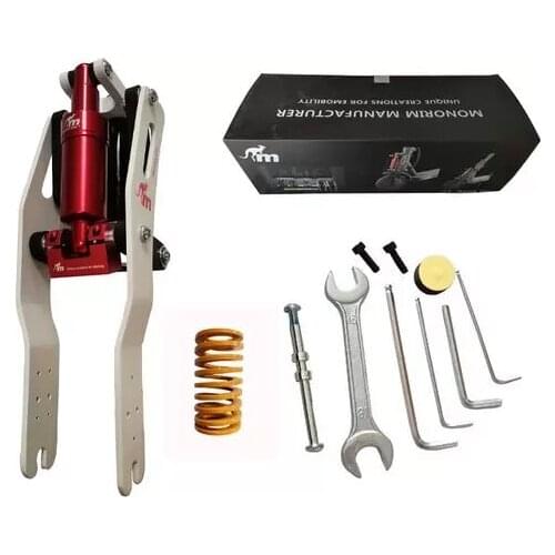 MONORIM V3 V4 Front Suspension Kit Front Tube Shock Absorption Part for Xiaomi Mijia M365/M365 Pro electric scooter Accessories